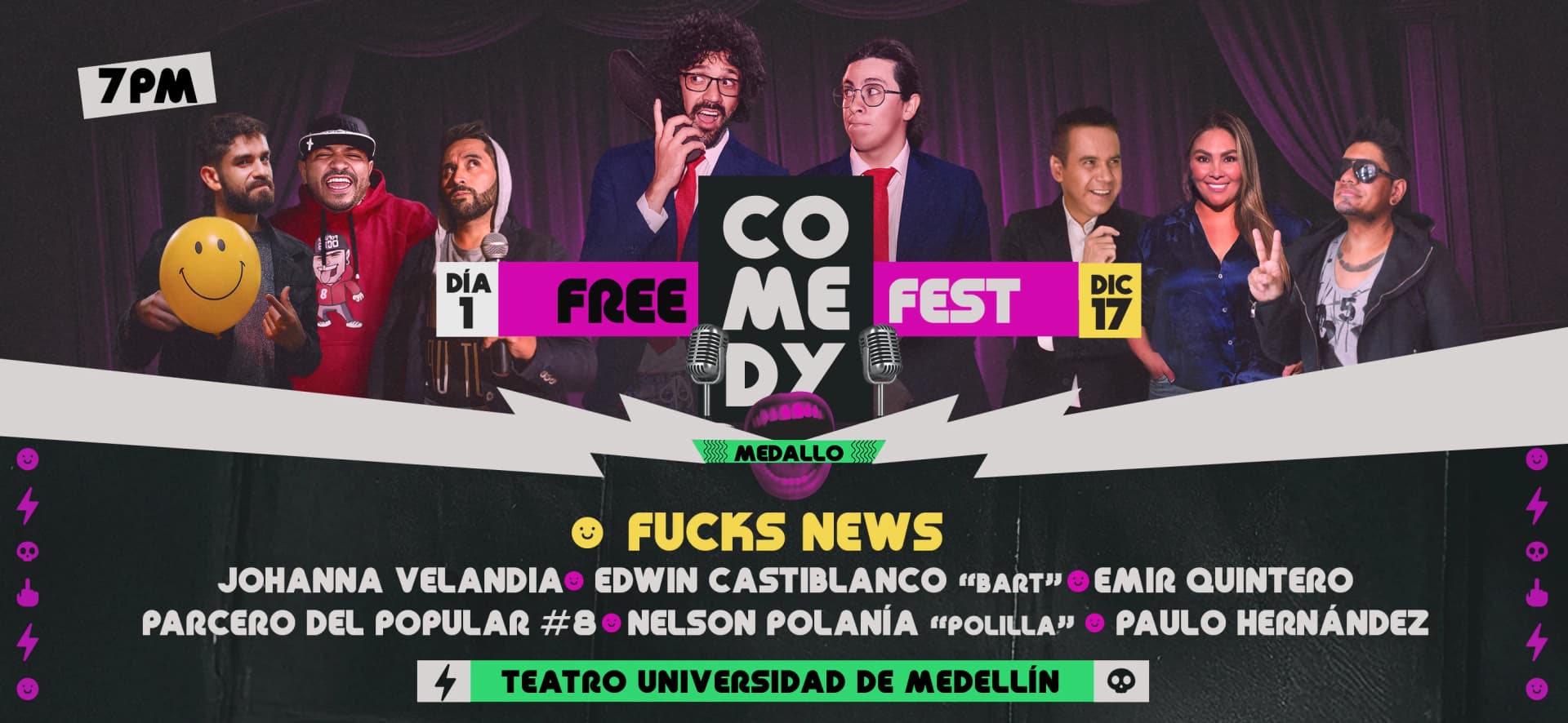 Free Comedy Fest Medellín