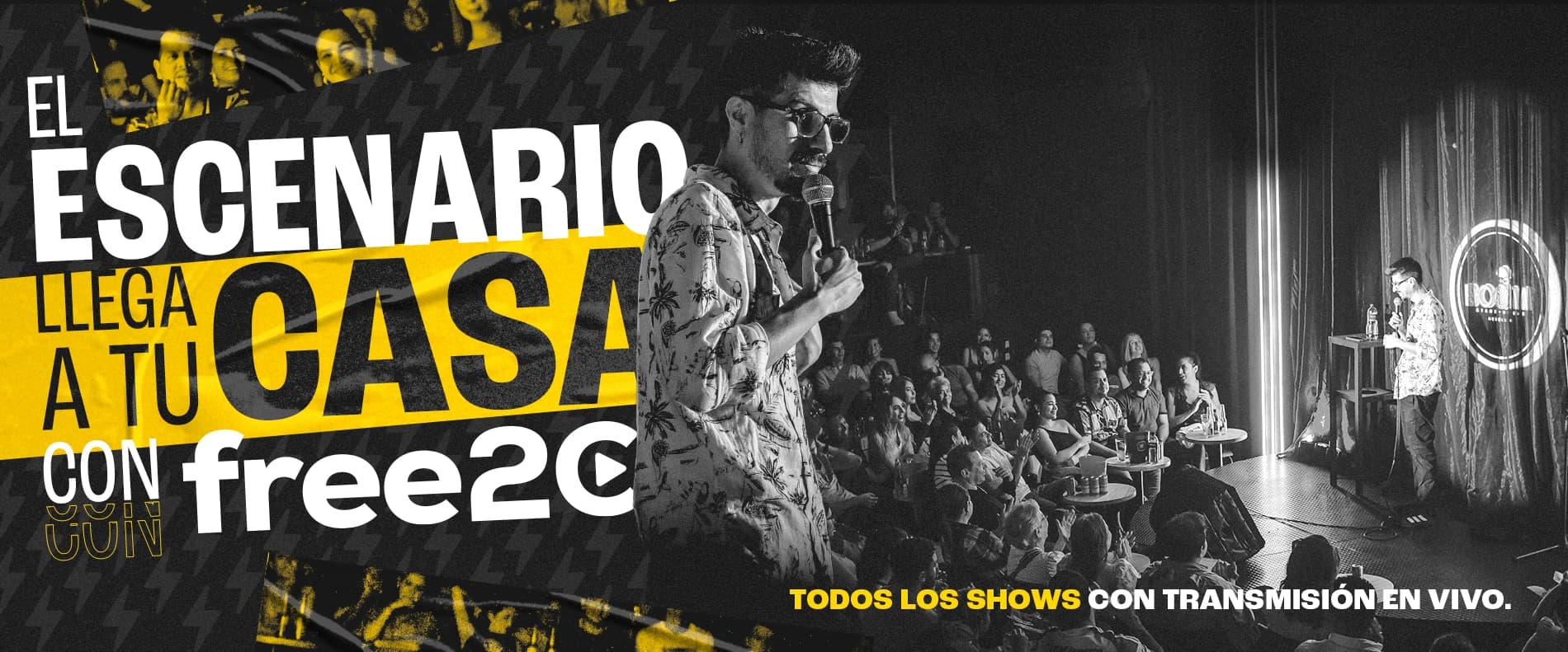 Comedia en vivo en tu ciudad