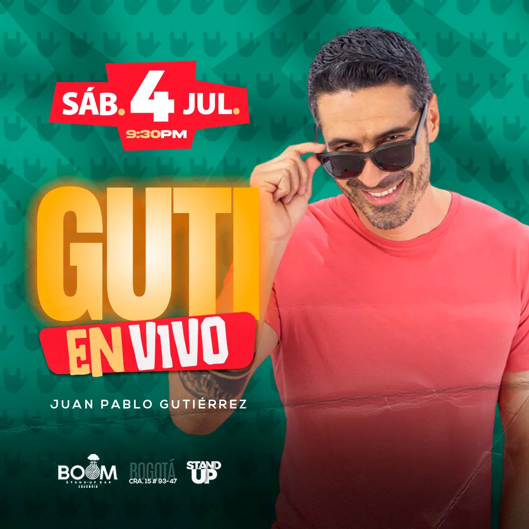 GUTI EN VIVO - SÁBADO