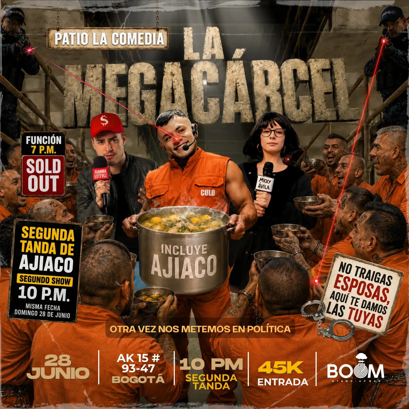 MEGACÁRCEL - 10PM